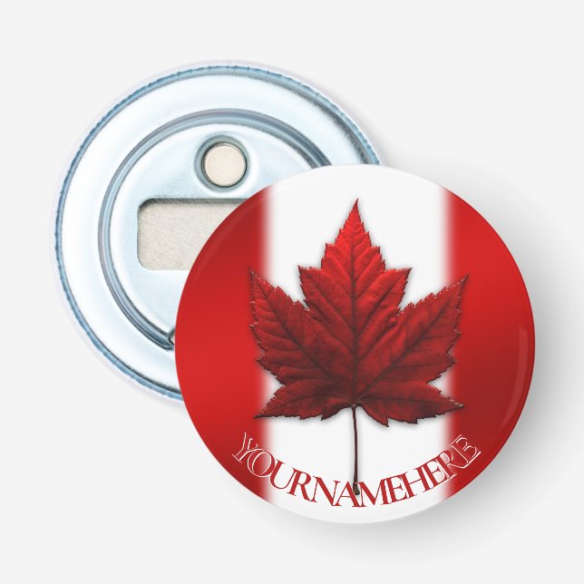 Canada Bottle Opener Canada Maple Leaf Souvenirs Flaschenöffner (Vorderseite)