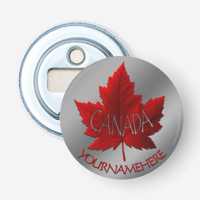 Canada Bottle Opener Custom Canada Souvenirs Flaschenöffner (Vorderseite)