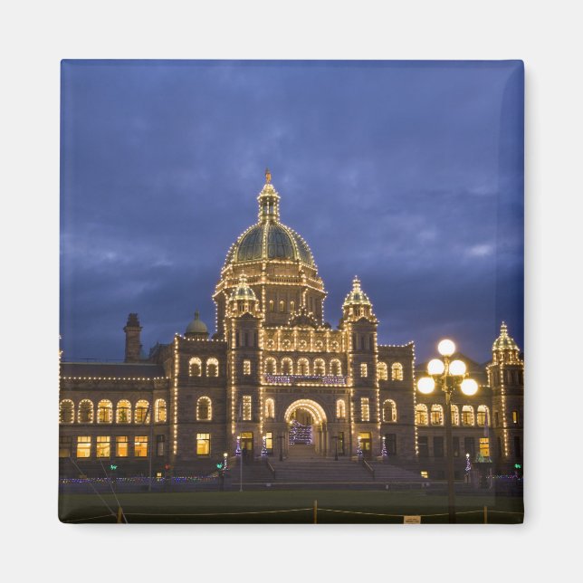 CANADA, British Columbia, Victoria. Abend, Magnet (Vorne)