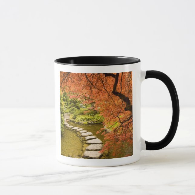 CANADA, British Columbia, Victoria.Herbst Tasse (Rechts)
