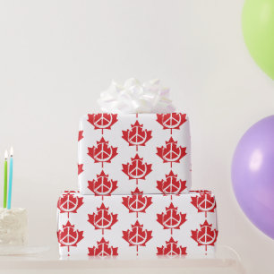 Canada, Canada Day, Ahornblatt, ist nicht zu verka Geschenkpapier