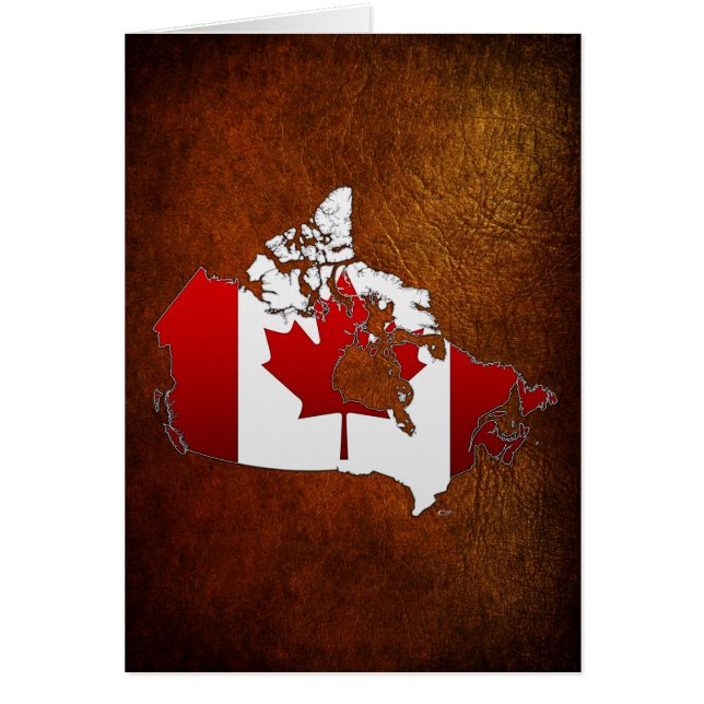 Canada : Carte (Devant)