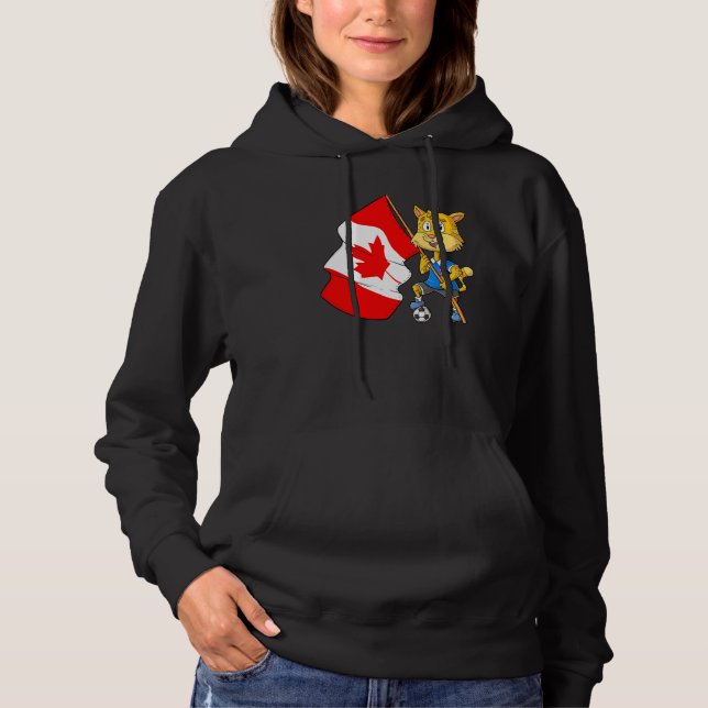 Canada Cat Fan Hoodie (Vorderseite)