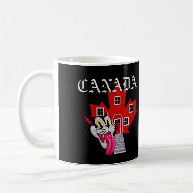 CANADA  CATS KAFFEETASSE (Links)