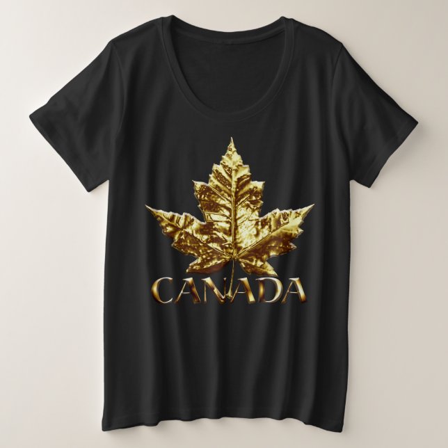 Canada Chemise Plus Taille Canada Baseball Jersey (Design devant)