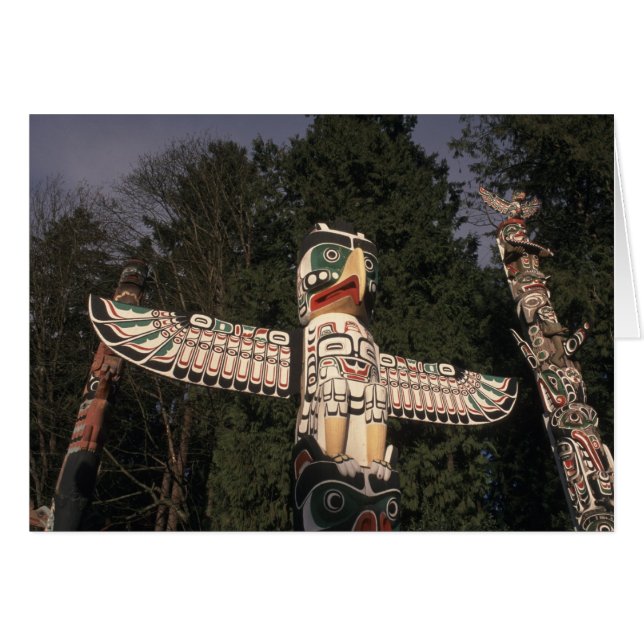 Canada, Colombie-Britannique, Vancouver.  Natif (Devant horizontal)