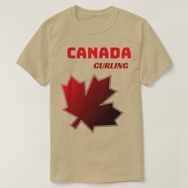Canada Curling 24 T-Shirt (Design vorne)