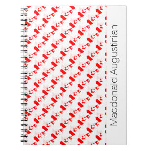 CANADA Custom Add Your Name Notebook Journal Notizblock