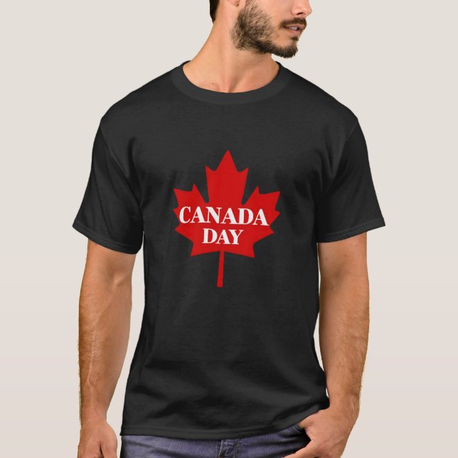 Canada Day Design T - Shirt (Vorderseite)