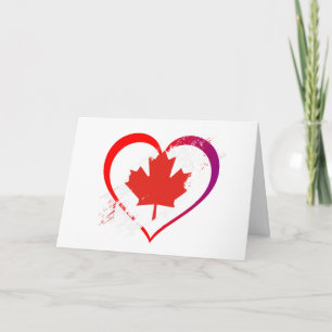 Canada Day Grußkarte Dankeskarte