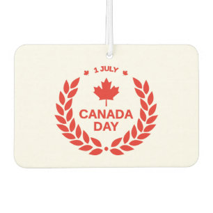 Canada Day Kranz Auto-Duftspender Autolufterfrischer