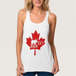 Canada Day Maple leaf Beer Eh?Tanktop Tank Top