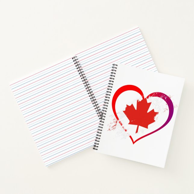 Canada Day Notebook Notizbuch (Innenseite)