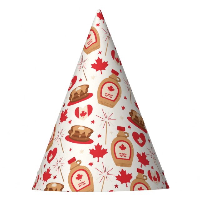 Canada Day Party Party Partyhütchen (Vorderseite)