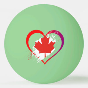 Canada Day Pong Balls Tischtennisball