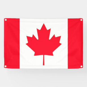 CANADA. Drapeau canadien. Bannière patriotique