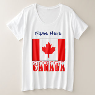 Canada et drapeau canadien personnalisés