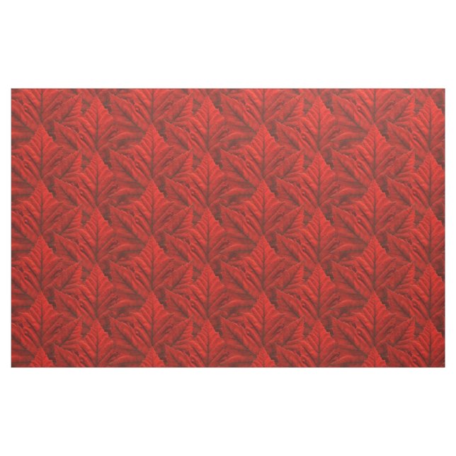 Canada Fabric Canada Maple Leaf Fabric Flag Fabric Stoff (Fat Quarter (45,7 x 55,9 cm))