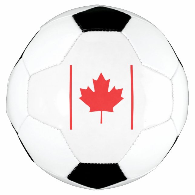 Canada Flag Emblem Fußball (Vorderseite)