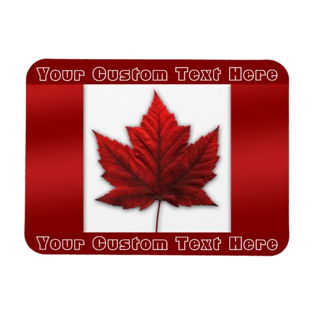 Canada Flag Magnet Canada Personalisiert Magnet (Horizontal)