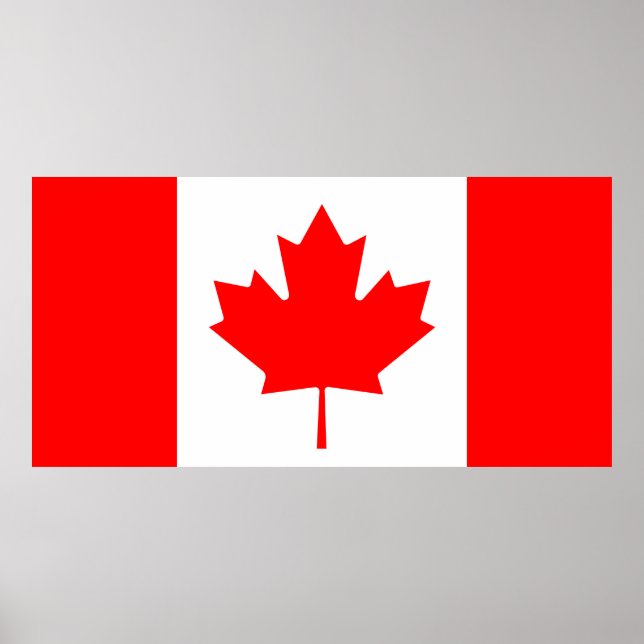 Canada flag quality poster (Vorne)
