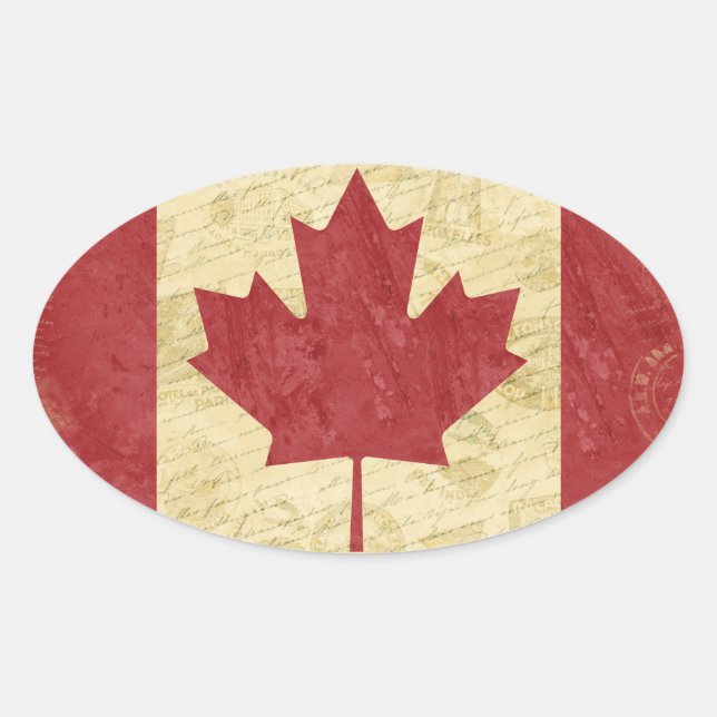Canada Flag Stickers (Vorderseite)