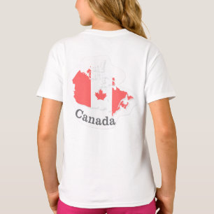Canada Flag T - Shirt - Flachsticker-Design