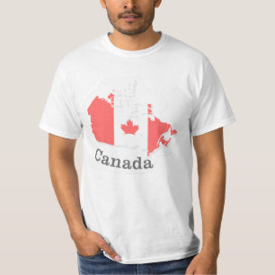 Canada Flag T - Shirt - Flachsticker-Design