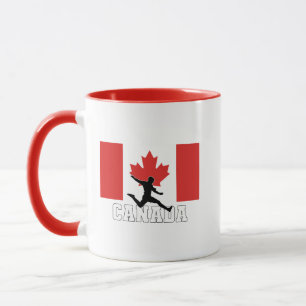 Canada Football Fußball-Nationalmannschaft Tasse
