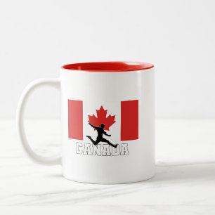 Canada Football Fußball-Nationalmannschaft Zweifarbige Tasse
