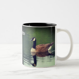 Canada Gänse Nature Personalisiert Zweifarbige Tasse