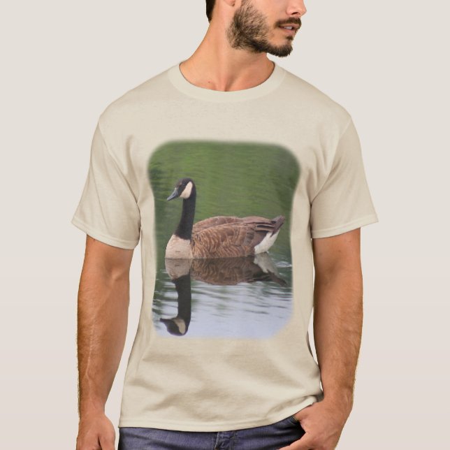 Canada Gänse Reflections Nature T - Shirt (Vorderseite)