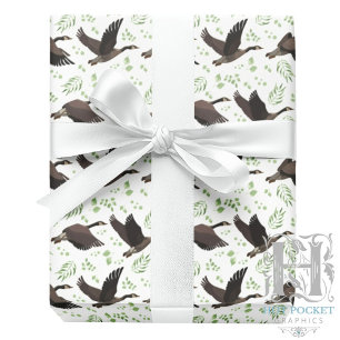 Canada Gänse Wrapping Paper Geschenkpapier