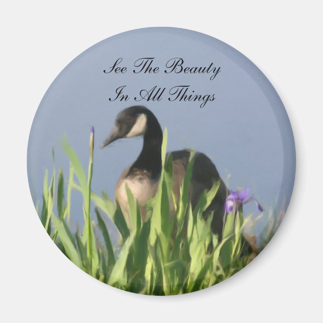 Canada Goose Beauty Inspiration Magnet (Vorne)
