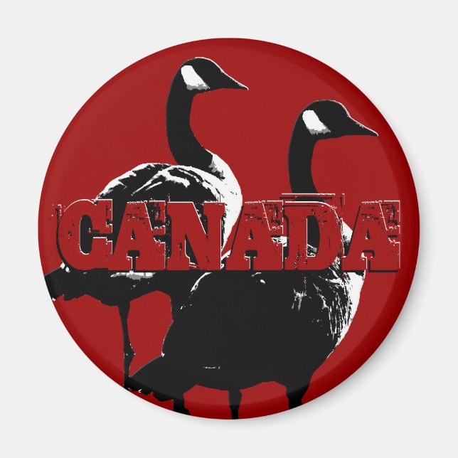Canada Goose Magnet Canada Souvenir Kühlschrankmag (Vorne)
