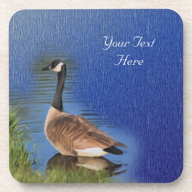Canada Goose Nature Art Untersetzer Set (Vorderseite)