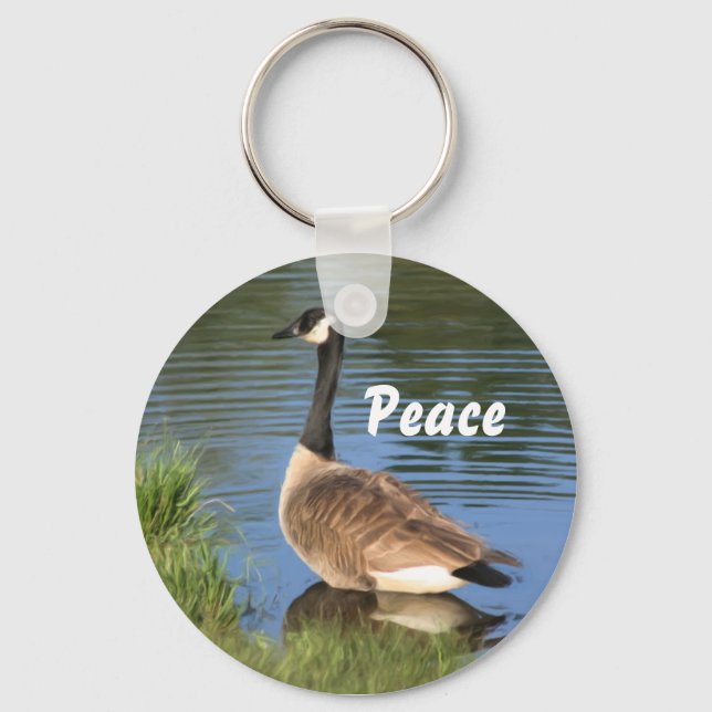 Canada Goose Peace Inspiration Schlüsselanhänger (Vorderseite)
