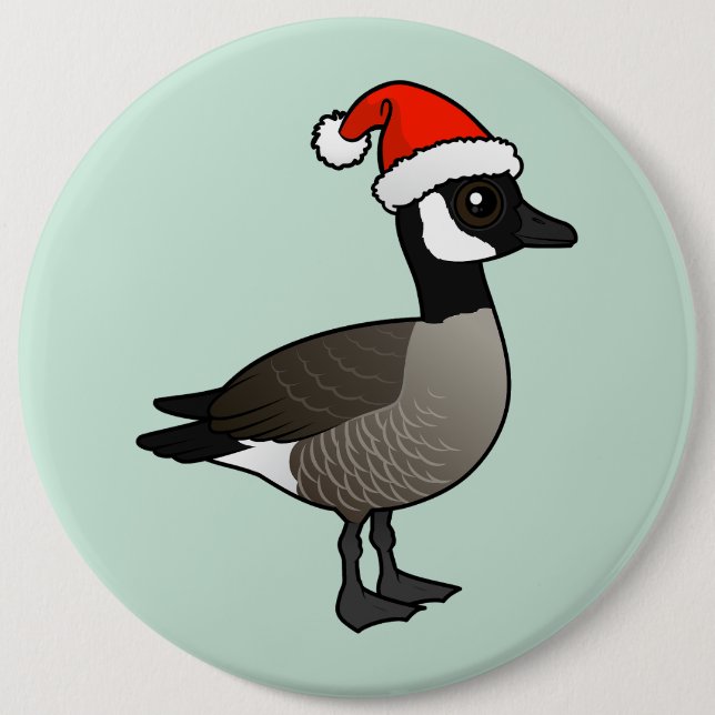 Canada Goose Santa Button (Vorderseite)