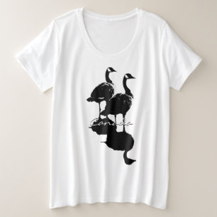 Canada Goose T - Shirt Plus Size Canada Top