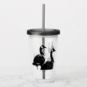 Canada Goose Tumbler Personalisiert Canada Gips Acryltrinkbecher