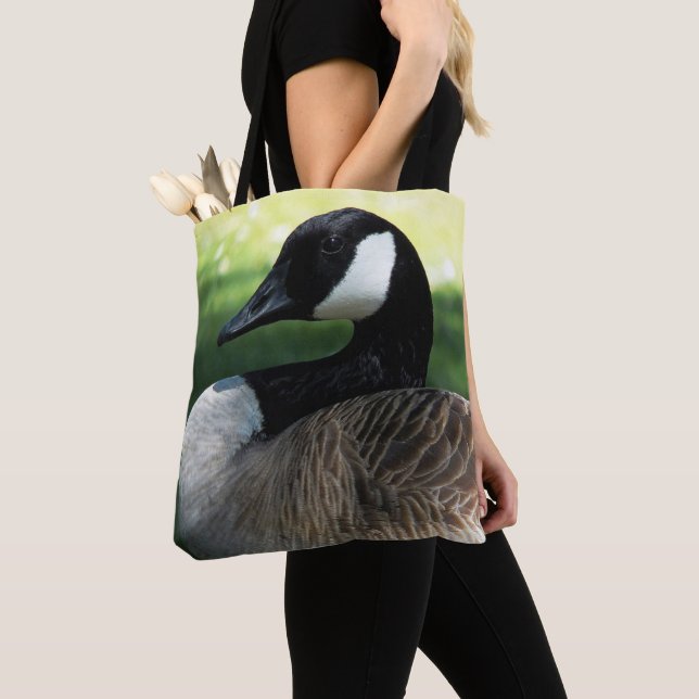 Canada Goose Wildlife Foto Tasche (Von Nahem)