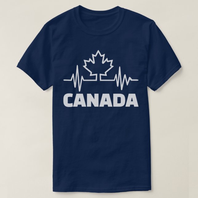 Canada Heartbeat T-Shirt (Design vorne)