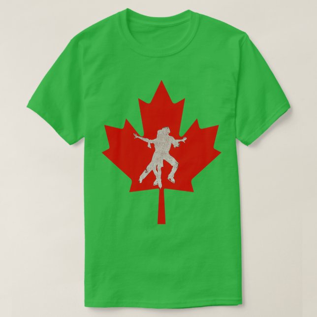 Canada Ice Skaten T-Shirt (Design vorne)