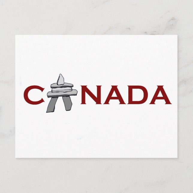 Canada Inuksuk Postkarte (Vorderseite)