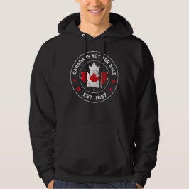 Canada ist nicht zum Verkauf Est 1867 kanadische F Hoodie