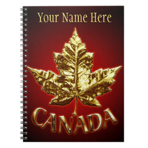 Canada Journal Souvenir Custom Notebooks Kanada Notizblock