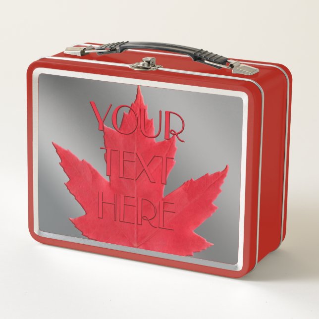Canada Lunchbox Personalisiert Canada Lunchbox (Vorderseite)