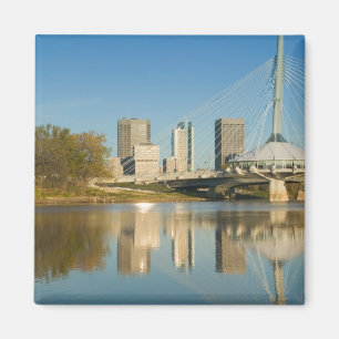 CANADA, Manitoba, Winnipeg: Esplanade Riel 2 Magnet