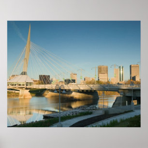 CANADA, Manitoba, Winnipeg: Esplanade Riel Poster