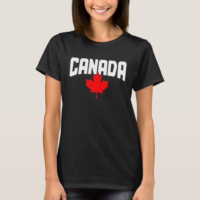 Canada Maple Leaf Canadian Flag Pride  1 T-Shirt (Vorderseite)